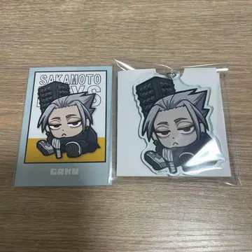 사카모토 데이즈 라쿠 부쿠부 아크릴 키링 특전