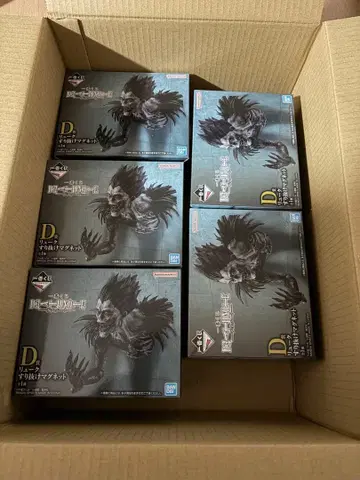 데스노트 제일복권 D상 류크 스리누케 마그넷 5세트