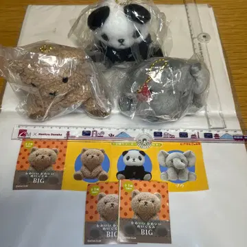 귀여운 귀여운 봉제 인형 BIG 전 3종 컴프 세트입니다.