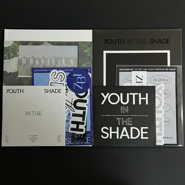 제로베이스원 제베원 개봉 앨범 일괄