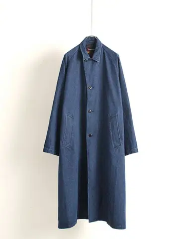 TOWNCRAFT / 발마칸 데님 코트 / 데님 코트