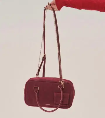 loin nuit 멀티웨이 스웨이드 백