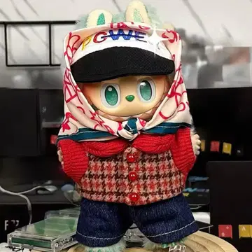 지용 GDragon 라부부 labubu 코스튬 옷 갈아입기 의류 gd