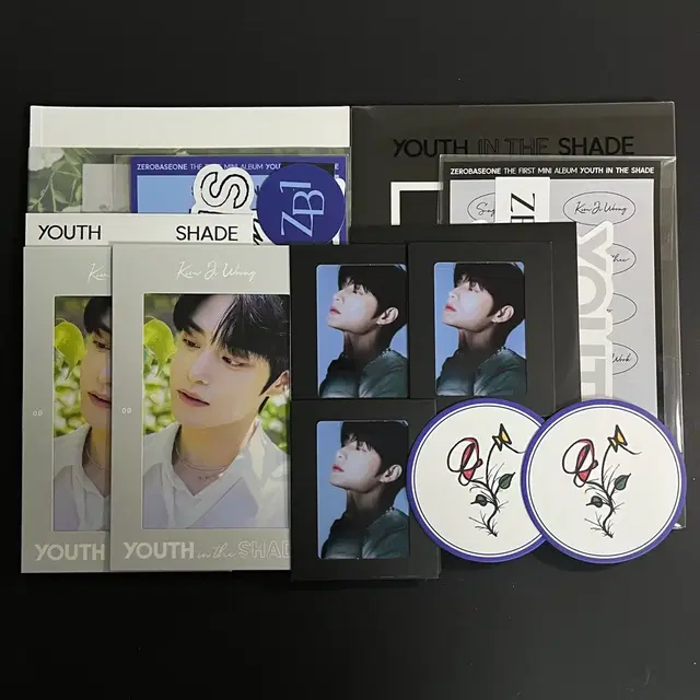 제로베이스원 제베원 앨범 구성품 김지웅 일괄