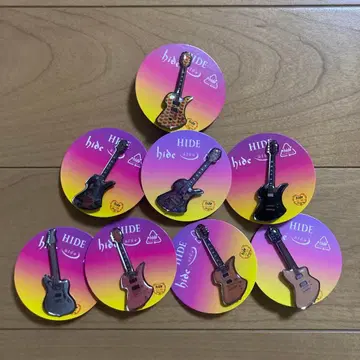 hide 60th 핀즈 캡슐 vol.2 기타 컬렉션 8종 세트