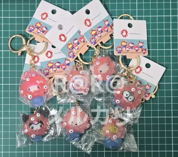 박람회 입체 마스코트 클리어 컬러 키링 산리오 EXPO2025 컴프