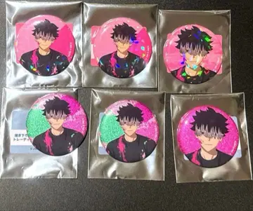 괴수 8호 페인트 캔뱃지 나루미