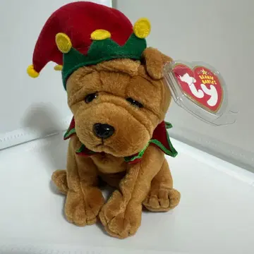 Ty Beanie Babies 브라운 강아지 봉제 인형