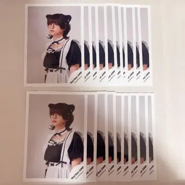 이노오 케이 고양이 귀 메이드 공식 사진 20장 세트