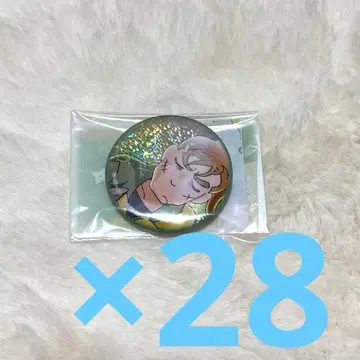 나카자이케 초지 캔뱃지 28개