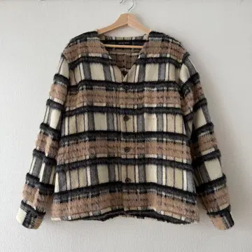 UNITED TOKYO의 체크 무늬 가디건