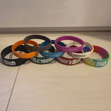 SINGER'S LIGHT 러버 밴드 9개 세트