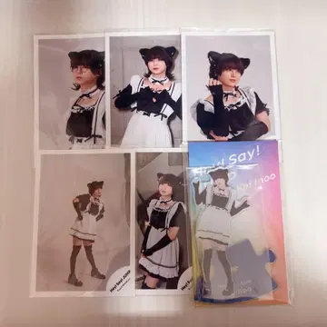 이노오 케이 고양이 귀 메이드 아크릴 스탠드 공식 사진 세트