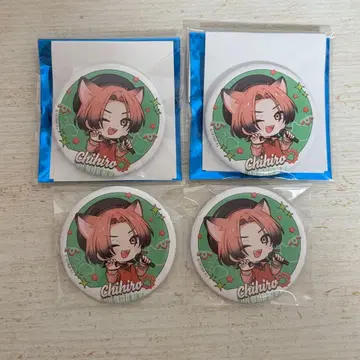 18TRIP 에이트리 나츠야키 치야 마네키네코 캔뱃지 4개