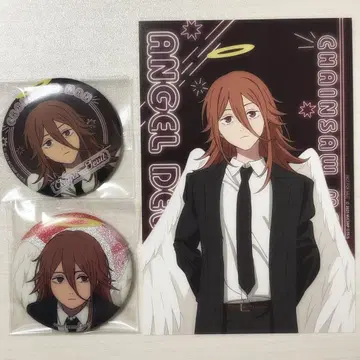 체인소 맨 천사의 악마 캔뱃지 엽서