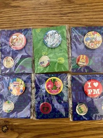 팝픈 뮤직 캔뱃지 & 핀즈 6종