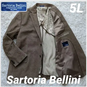 기적 5L 사르토리아 베리니 테일러드 자켓 브라운 안감 페이즐리 무늬