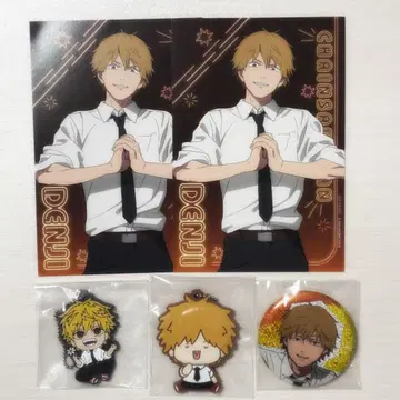 체인소 맨 덴지 캔뱃지 엽서 데포라바