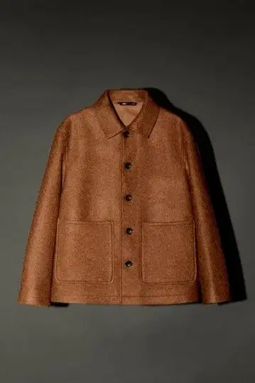 ZARA 포켓 신세틱 울 자켓