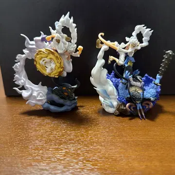 원피스 피규어 2체 세트 루피 카이도