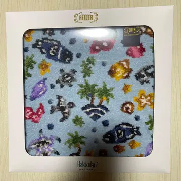 FEILER 물고기 패턴 손수건 Halekulani