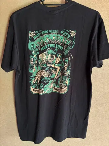 Psychobilly Meeting 2013 T셔츠 사이코빌리