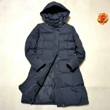 무인양품 [ 새상품급 ] MUJI 경량 롱 다운 코트 아우터 M 블랙