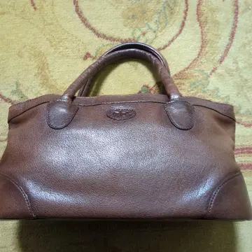 IBIZA 브라운 가죽 토트백