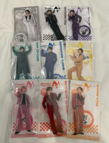 SnowMan ON 아크릴 스탠드 9개 세트