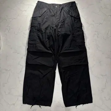 80s US.ARMY M-65 카고 팬츠 블랙 염색 미군 M-R