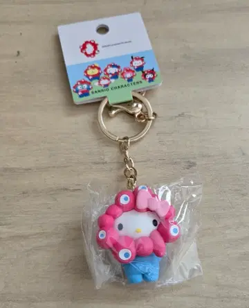 먀쿠먀쿠 콜라보 헬로키티 키링
