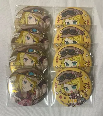 카가미네 린 세카라이 캔 배지 8개 세트