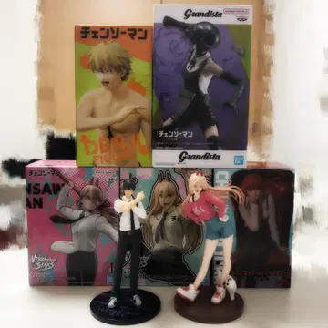 체인소 맨 피규어 봄 덴지 마키마 파워 하야카와 아키