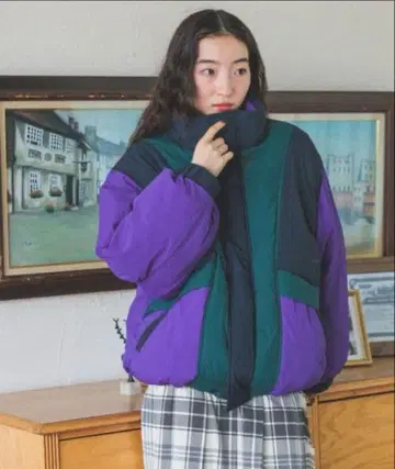 niko and - 아라이 배색 자켓 M