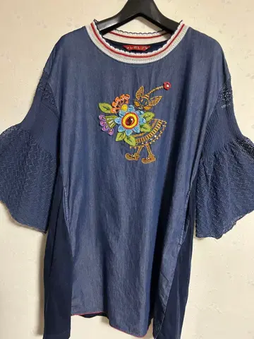 알베로베로 데님 조 튜닉 새상품급