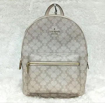 [ 컨디션 최상 ] kate spade 플라워 백팩 화이트