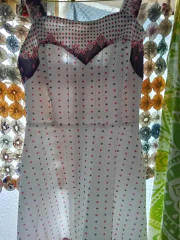 프랑스 구제 의류 빈티지 원피스*jantiques 로키에 archi*