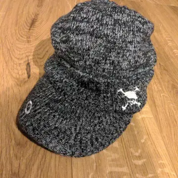 오클리 남성용 골프 니트 모자 비니 챙 달린 모자 스컬