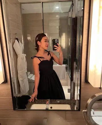 미사용 새상품 rosymonster 드리미 디자인 드레스 S