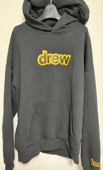 드류 하우스 후드티 블랙 M 사이즈 상품 택 포함