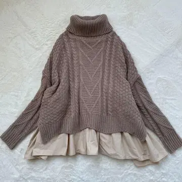 야마다야 SCOTCLUB 스콧 클럽 레이어드 터틀 니트 9호