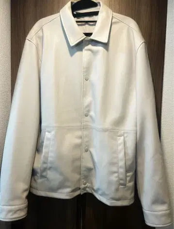 싱글 라이더풍 페이크 가죽 자켓