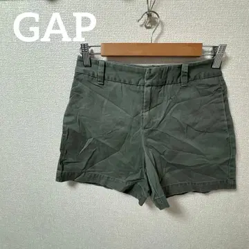 1점 GAP KHAKIS 숏팬츠 카키 여성용