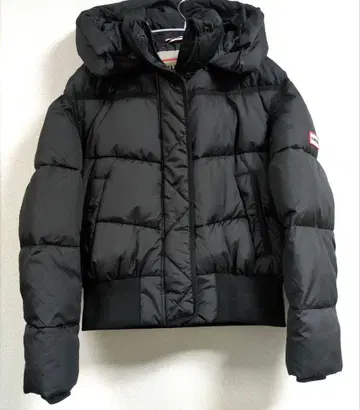 HUNTER S 충전솜 자켓 코트 블랙