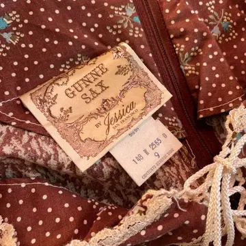 gunne sax 꽃무늬 원피스