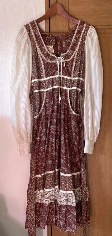 gunne sax 꽃무늬 원피스