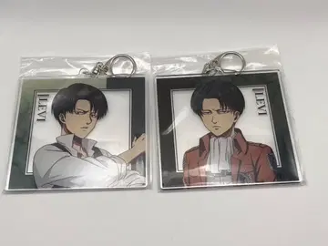 진격의 거인 BIG 아크릴 키링 신규 일러스트 리바이 과거 ver