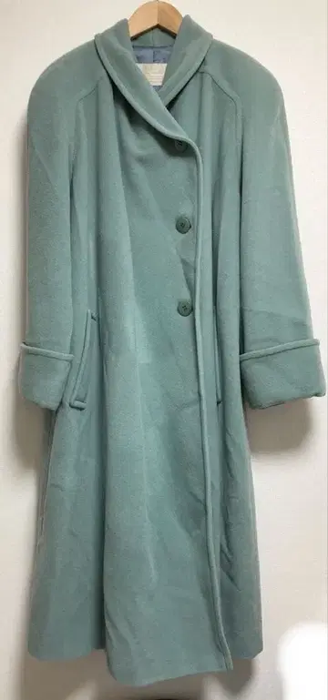 CORDIER 코트 울 롱 40 그린 YK0642