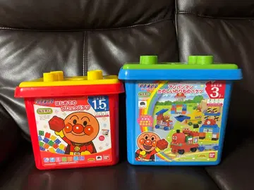 호빵맨 블록 라보 2종 세트