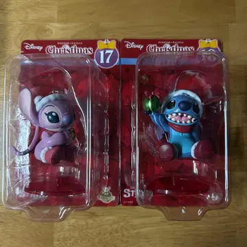 Disney 오너먼트 2025 스티치 & 엔젤 세트